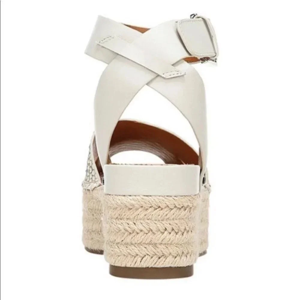 Franco Sarto Women's Lexie‎ Ankle Strap Espadrille 9